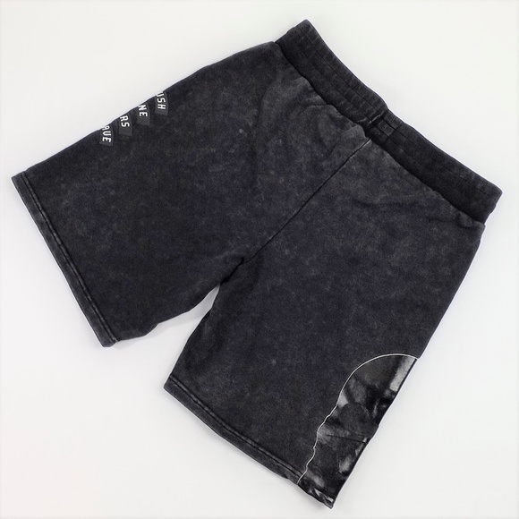 Head Rush Black Acid Mineral Wash Shorts Mens Medium NWT - Picture 2 of 6